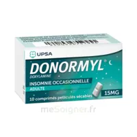 Donormyl 15 Mg Comprimés Pelliculés Sécables T/10 à LIEUSAINT