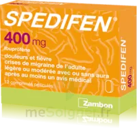 Spedifen 400 Mg, Comprimé Pelliculé Plq/12 à LIEUSAINT