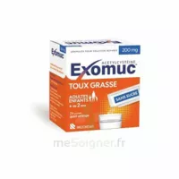 Exomuc 200 Mg, Granulés Pour Solution Buvable En Sachet 24 Sachets/3g à LIEUSAINT