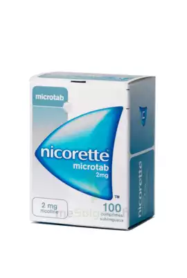 Nicorette Microtab 2 Mg, Comprimé Sublingual 100 à LIEUSAINT