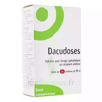 Dacudoses Solution Pour Lavement Ophtalmologique 24unid/10ml à LIEUSAINT