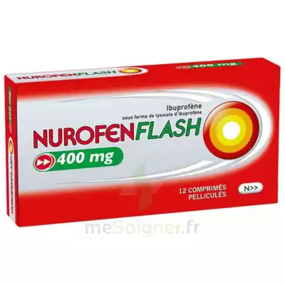 Nurofenflash 400 Mg Comprimés Pelliculés Plq/12 à LIEUSAINT