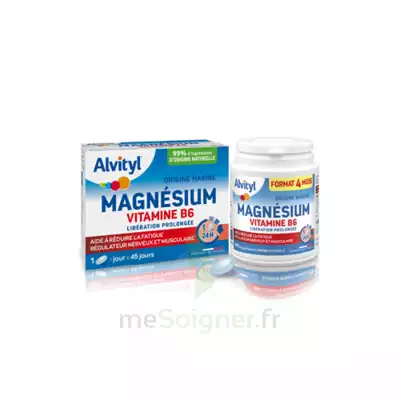 Alvityl Magnésium Vitamine B6 Libération Prolongée Comprimés Lp B/45 à LIEUSAINT